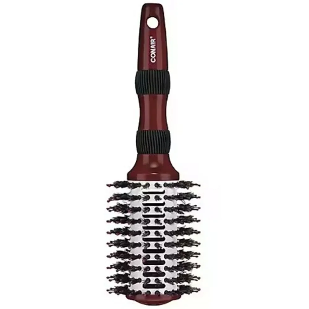 Conair Mega Ceramic Hair Brush Porcupine Round Brush 5 Inch (9168)-R8P3a